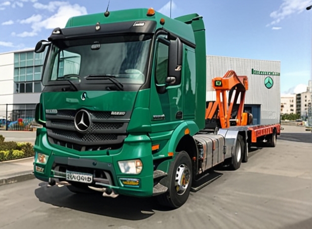 Лесовоз Mercedes-Benz Actros 3346